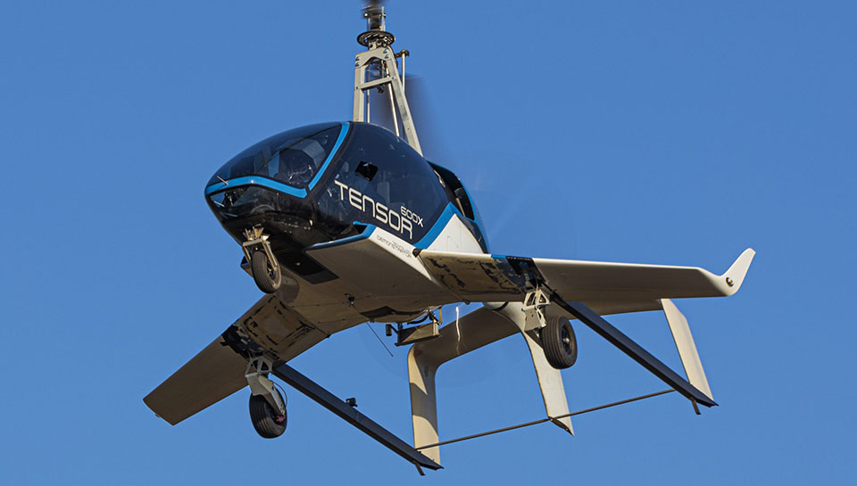 TENSOR 600X completes successful first flight